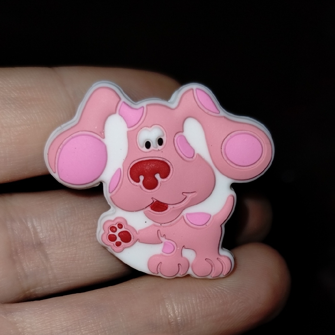 Handmade Nick Jr Magenta From Blues Clues Croc Charm